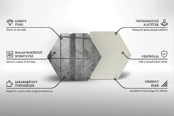 Cache plaque de cuisson Texture de pierre en béton