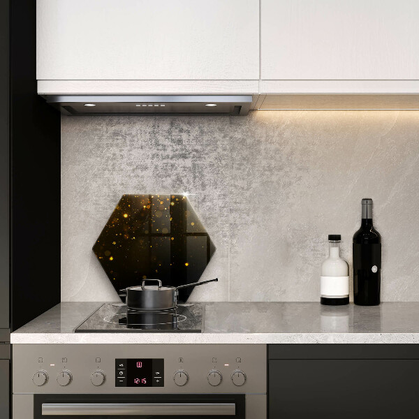 Protection plaque induction Paillettes d'or