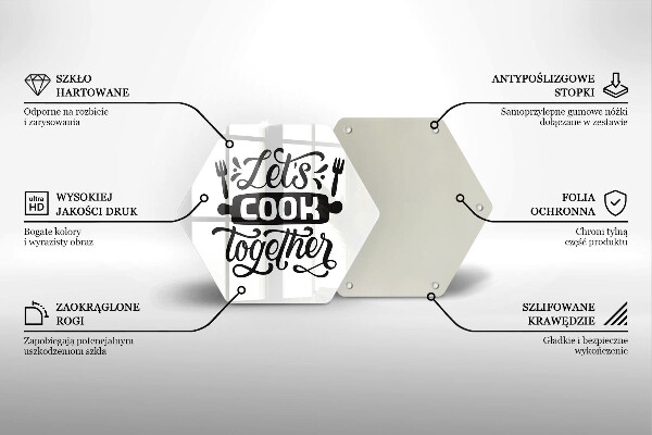 Cache plaque de cuisson Let's cook together