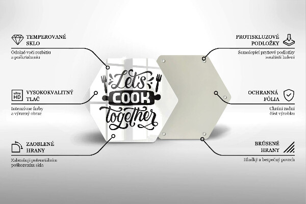 Cache plaque de cuisson Let's cook together