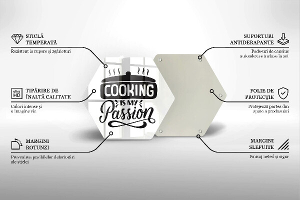 Cache plaque de cuisson La cuisine est ma passion