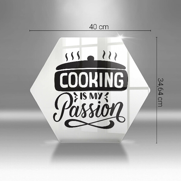 Cache plaque de cuisson La cuisine est ma passion