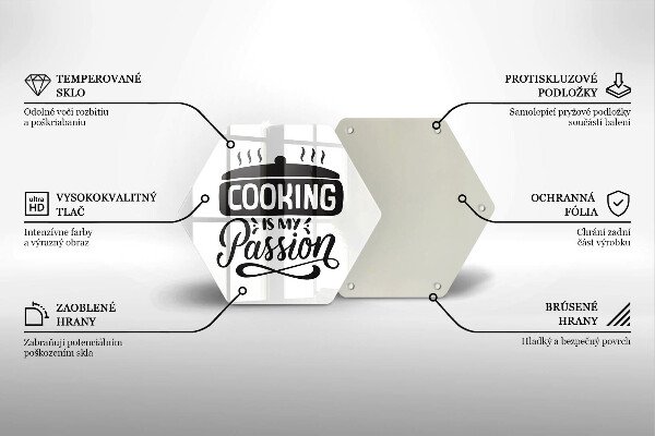 Cache plaque de cuisson La cuisine est ma passion