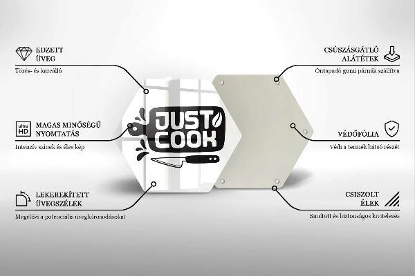 Cache plaque de cuisson Just cook
