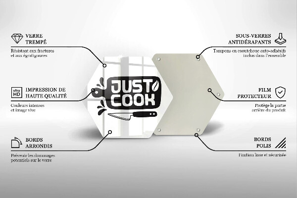 Cache plaque de cuisson Just cook