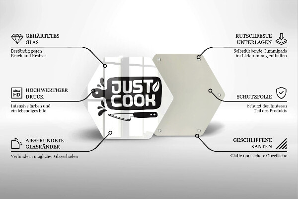 Cache plaque de cuisson Just cook
