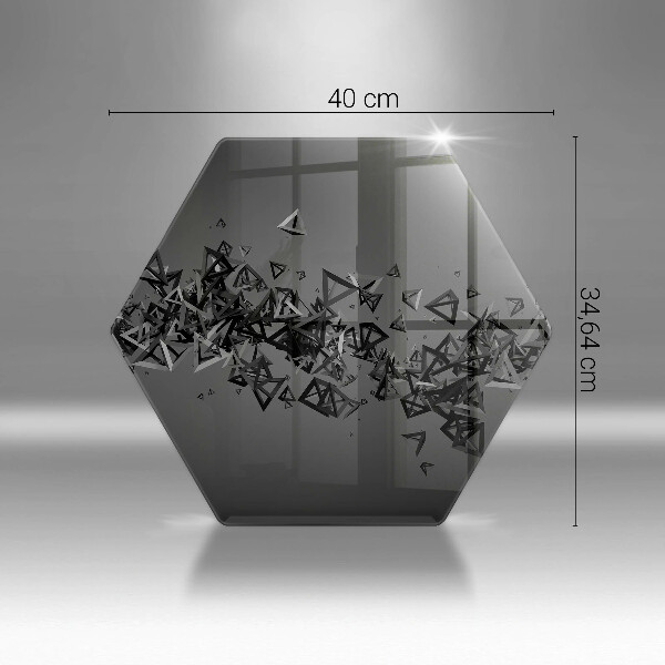 Cache plaque de cuisson Formes 3D abstraites