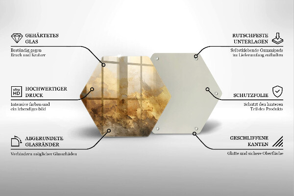 Protège plaque de cuisson Texture riche