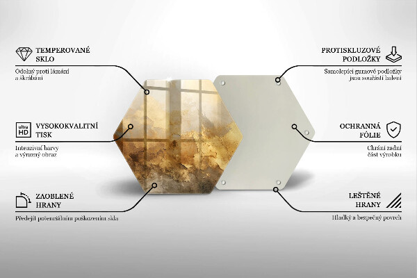 Protège plaque de cuisson Texture riche