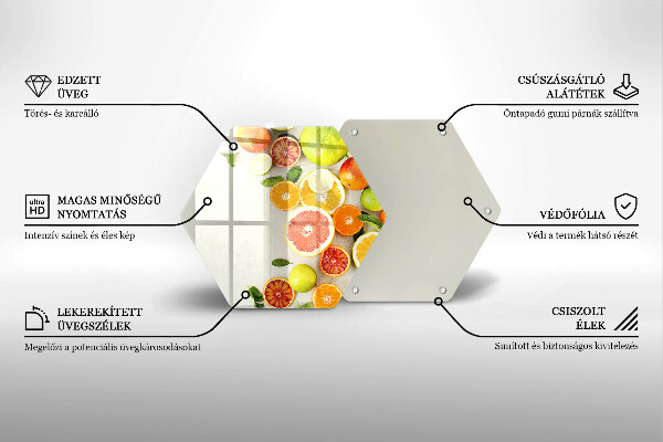 Protège plaque de cuisson Les agrumes