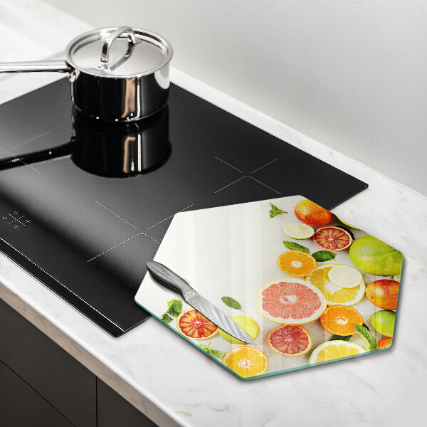 Protège plaque de cuisson Les agrumes