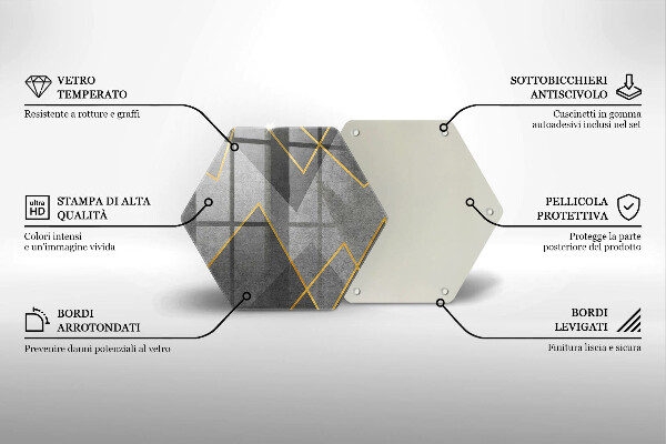 Protège plaque de cuisson Formes pointues