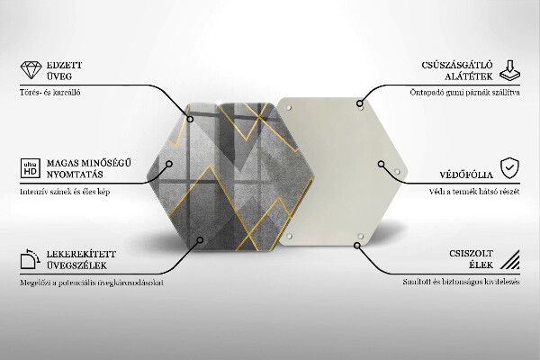 Protège plaque de cuisson Formes pointues