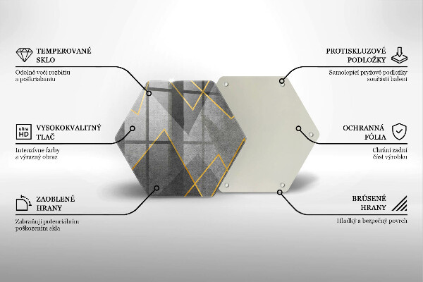 Protège plaque de cuisson Formes pointues