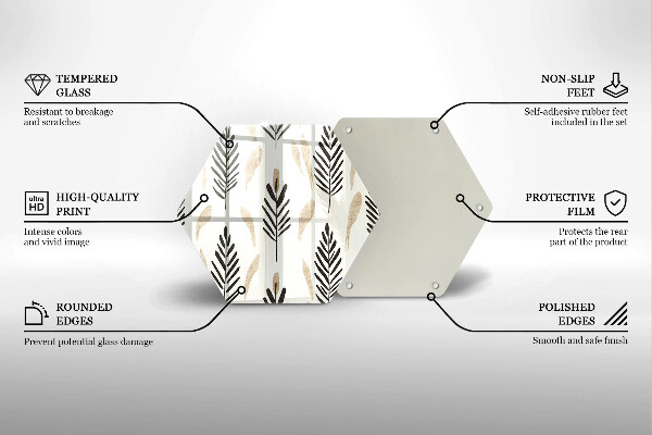 Protège plaque de cuisson Plantes bohèmes