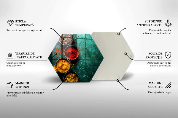 Protège plaque de cuisson Épices orientales