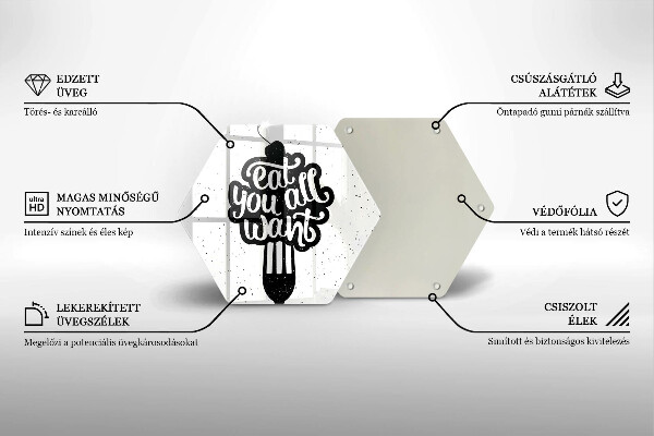 Protège plaque de cuisson Eat all you want