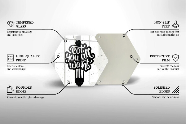 Protège plaque de cuisson Eat all you want