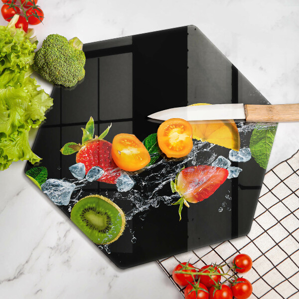 Protège plaque de cuisson Fruits dans l'eau