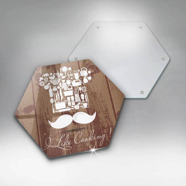 Protège plaque de cuisson I like cooking