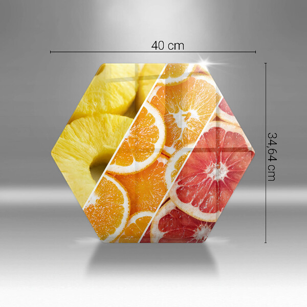 Protège plaque de cuisson Fruits colorés