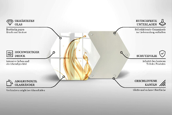 Protège plaque de cuisson huile d'olive