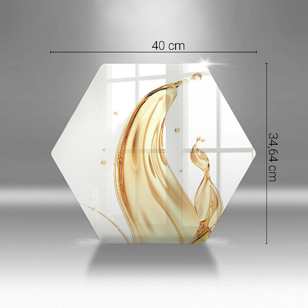 Protège plaque de cuisson huile d'olive