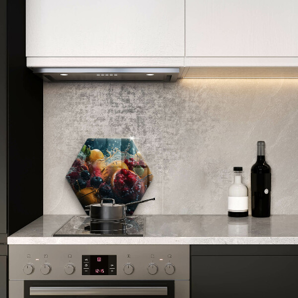 Protège plaque de cuisson Fruits dans l'eau