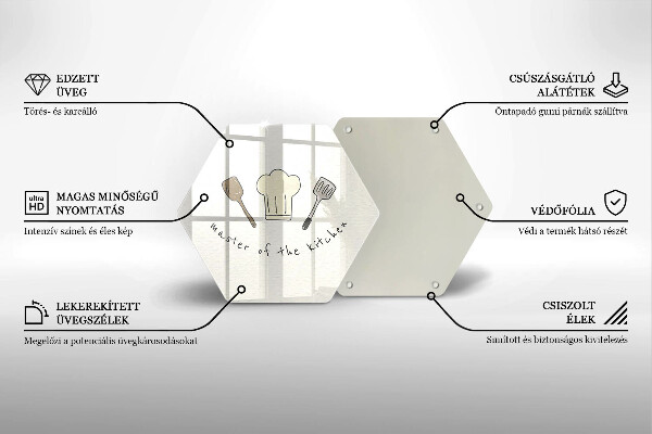 Protège plaque de cuisson Master of the Kitchen