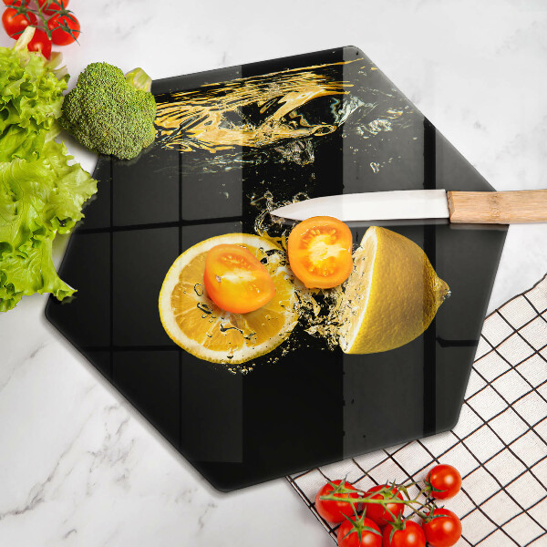 Protection plaque induction Fruit de citron juteux