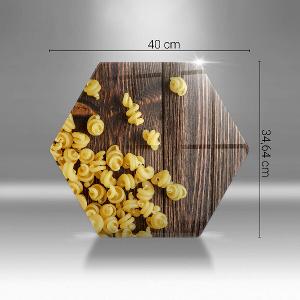 Protège plaque de cuisson Des pâtes sur la table