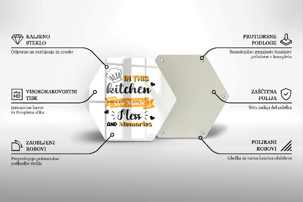 Protège plaque de cuisson In this kitchen we made mess and memories