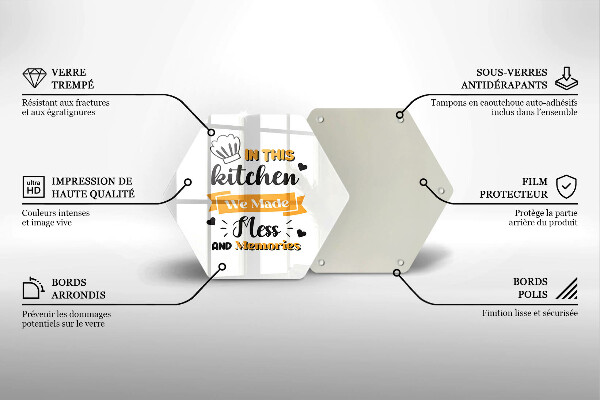 Protège plaque de cuisson In this kitchen we made mess and memories