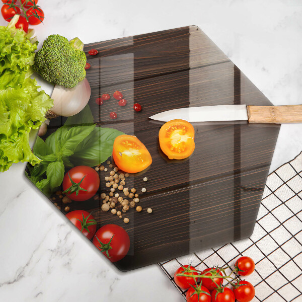 Protège plaque de cuisson Des légumes sur la table