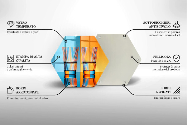 Protège plaque de cuisson Deux verres d'eau