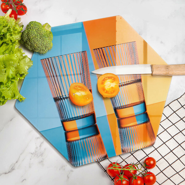 Protège plaque de cuisson Deux verres d'eau