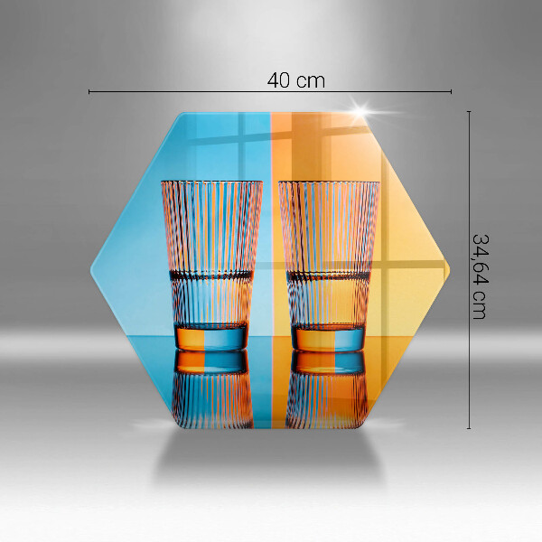 Protège plaque de cuisson Deux verres d'eau