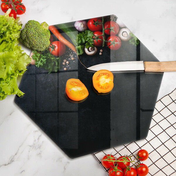 Protège plaque de cuisson Légumes colorés