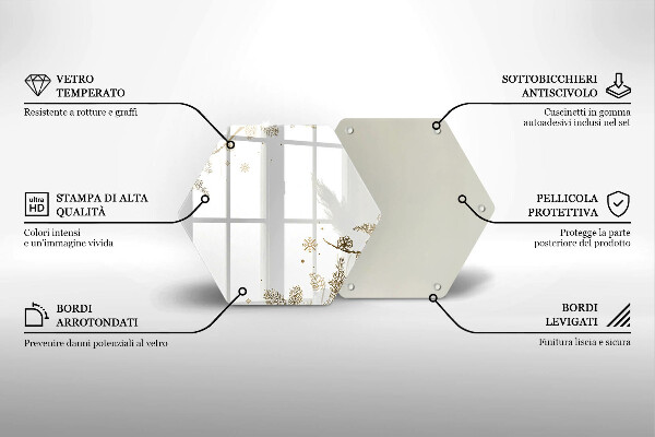 Protège plaque de cuisson Décorations d'hiver