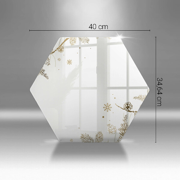 Protège plaque de cuisson Décorations d'hiver