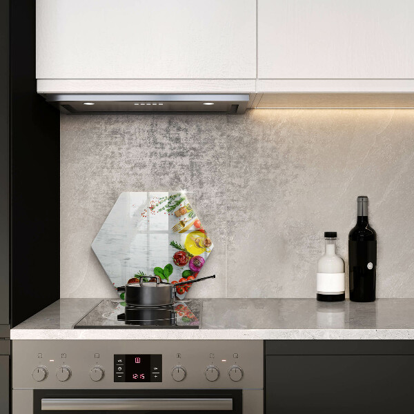 Protège plaque de cuisson Légumes et épices