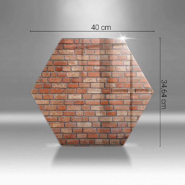 Protection plaque induction Mur de briques