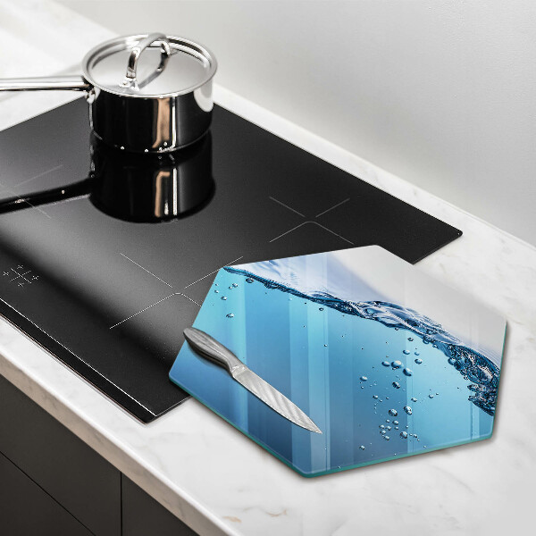 Protection plaque induction L'eau bleue