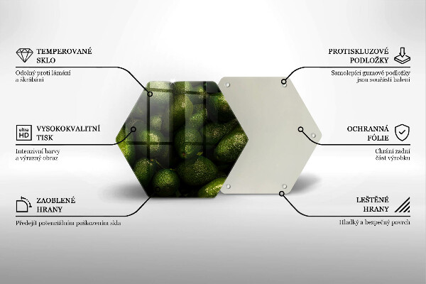 Protection plaque induction Fruit d'avocat