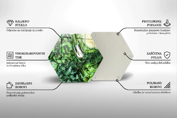 Protection plaque induction Légumes verts