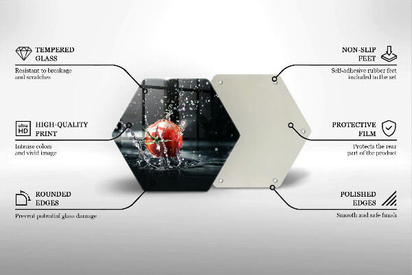 Protection plaque induction Tomate dans l'eau