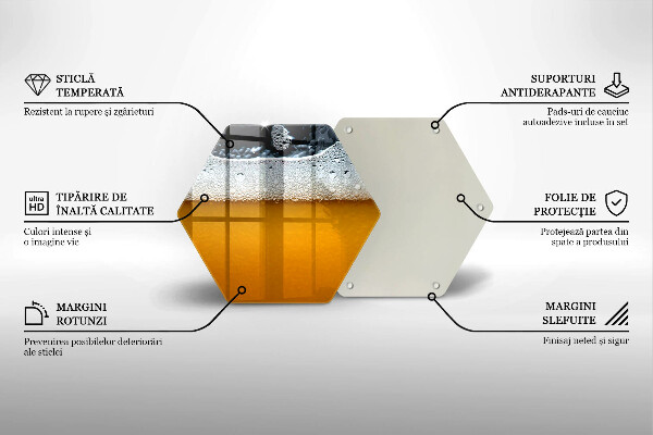 Protection plaque induction Boire de la mousse de bière