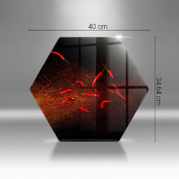 Protection plaque induction Piments forts