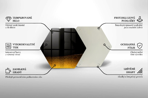 Protège plaque de cuisson Bière gazeuse