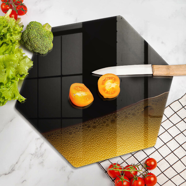 Protège plaque de cuisson Bière gazeuse